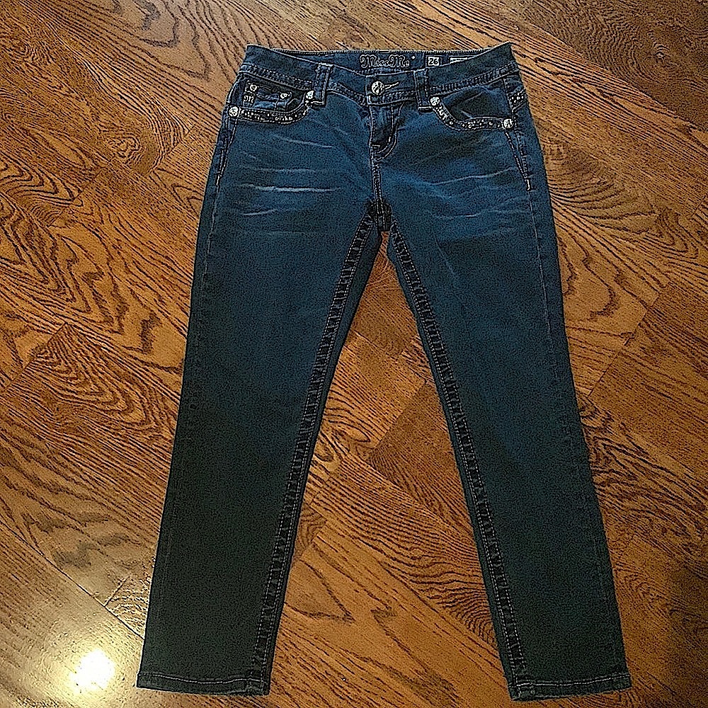 Miss Me Easy Crop Jeans